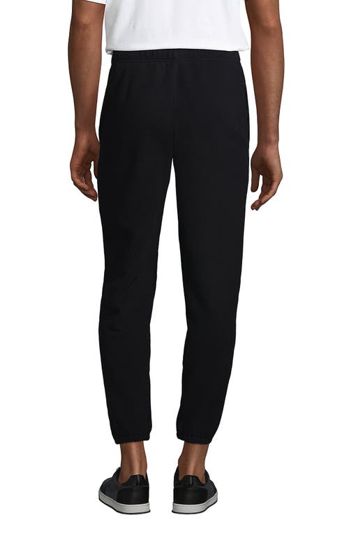 Lands' End Serious Sweats Sweatpants In Black