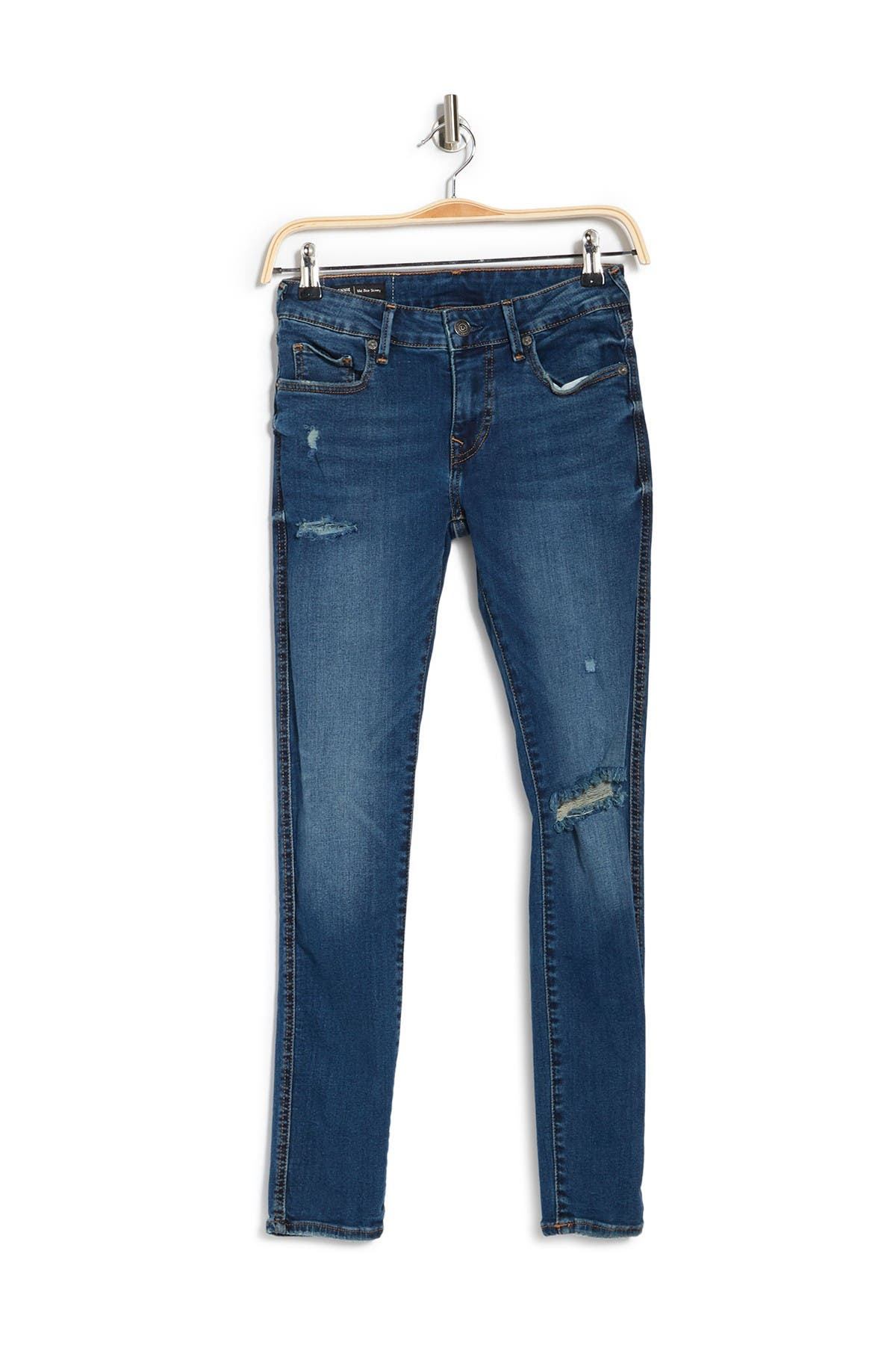 True Religion Destroyed Skinny Jean In Medium W