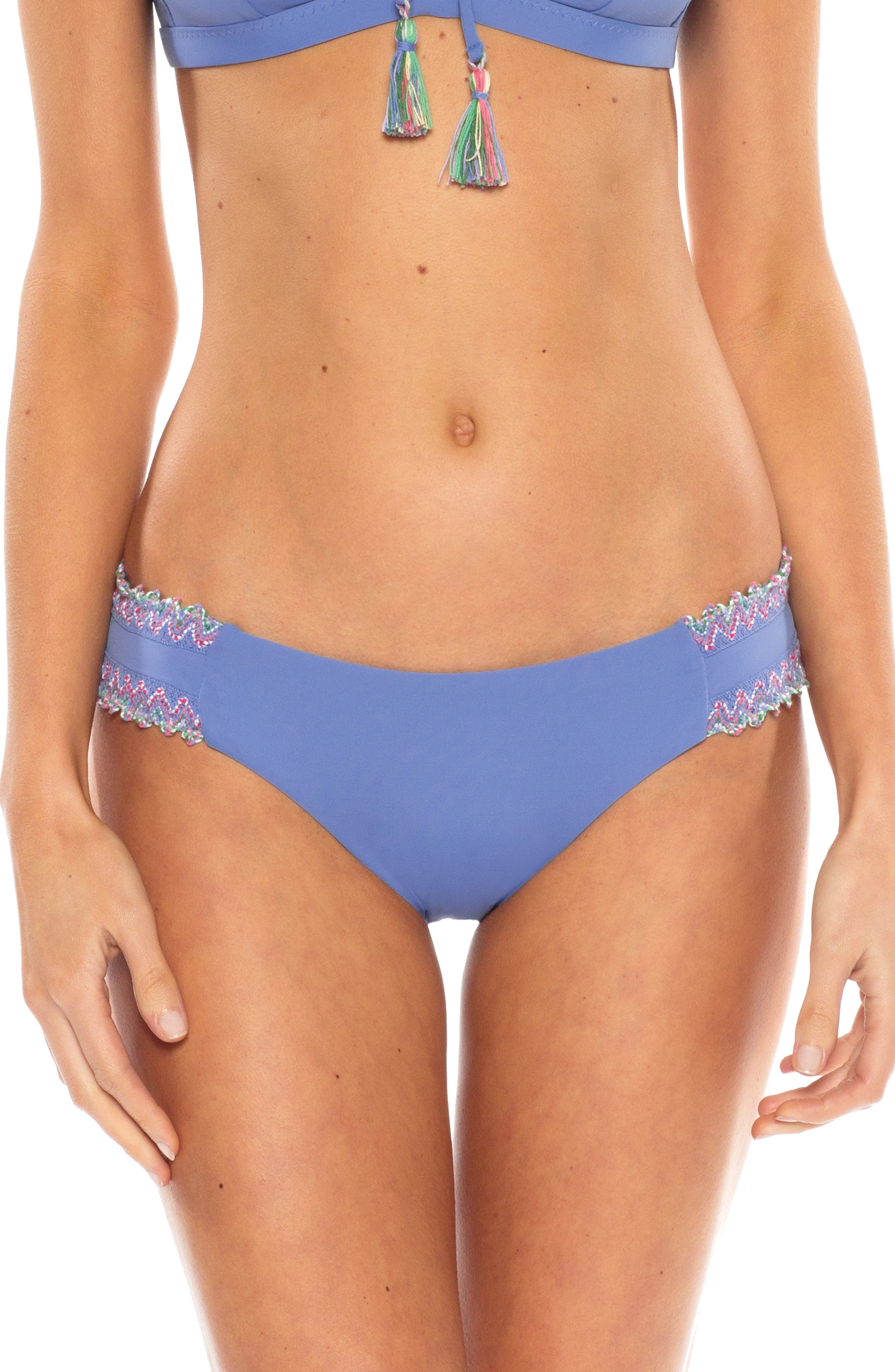 Becca Mardi Gras Hipster Bikini Bottoms, Blue