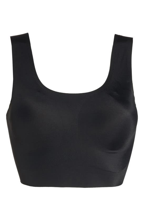 True & Co. True Body Scoop Neck Bralette In Black