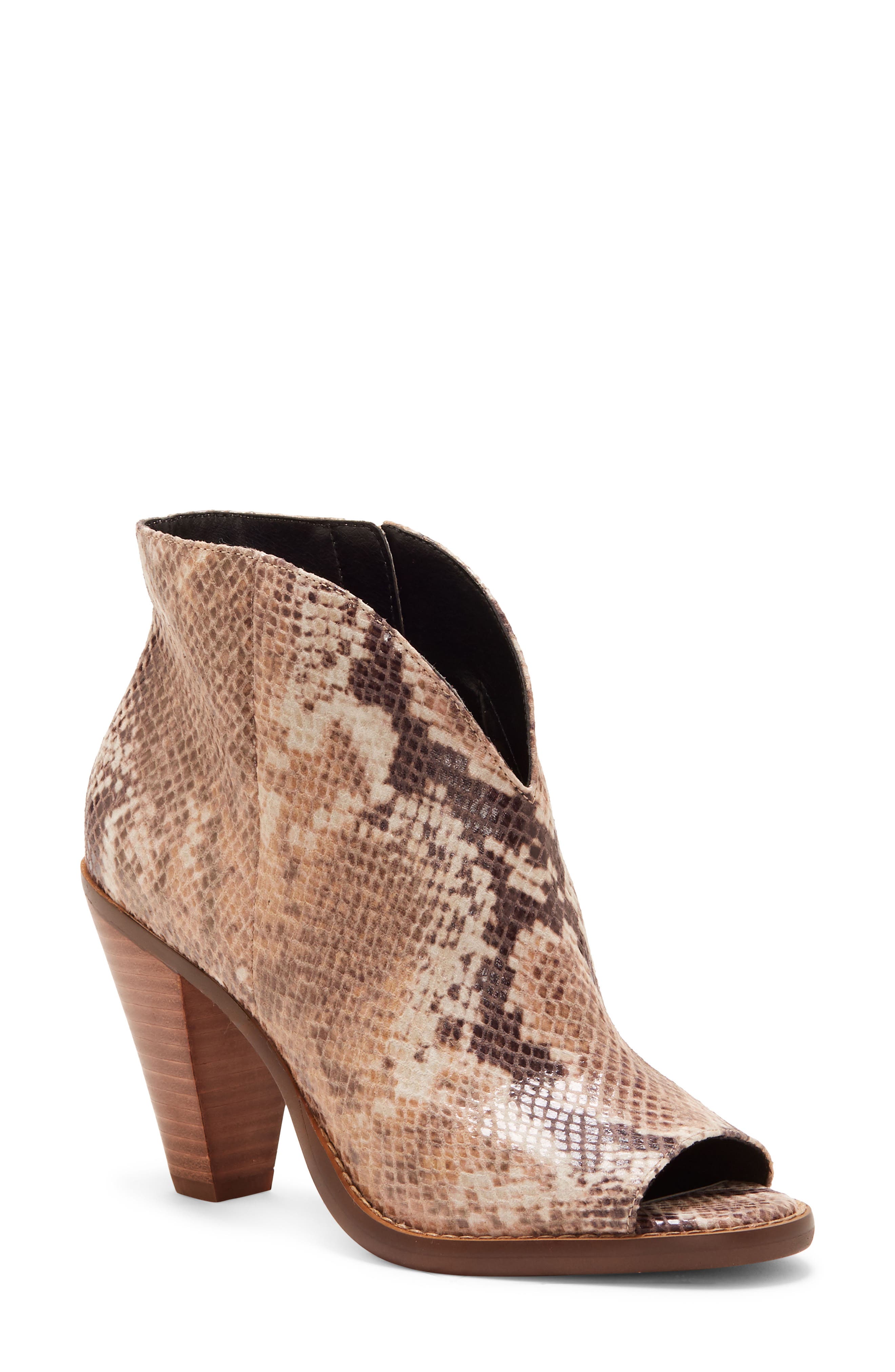 jessica simpson clear heel booties