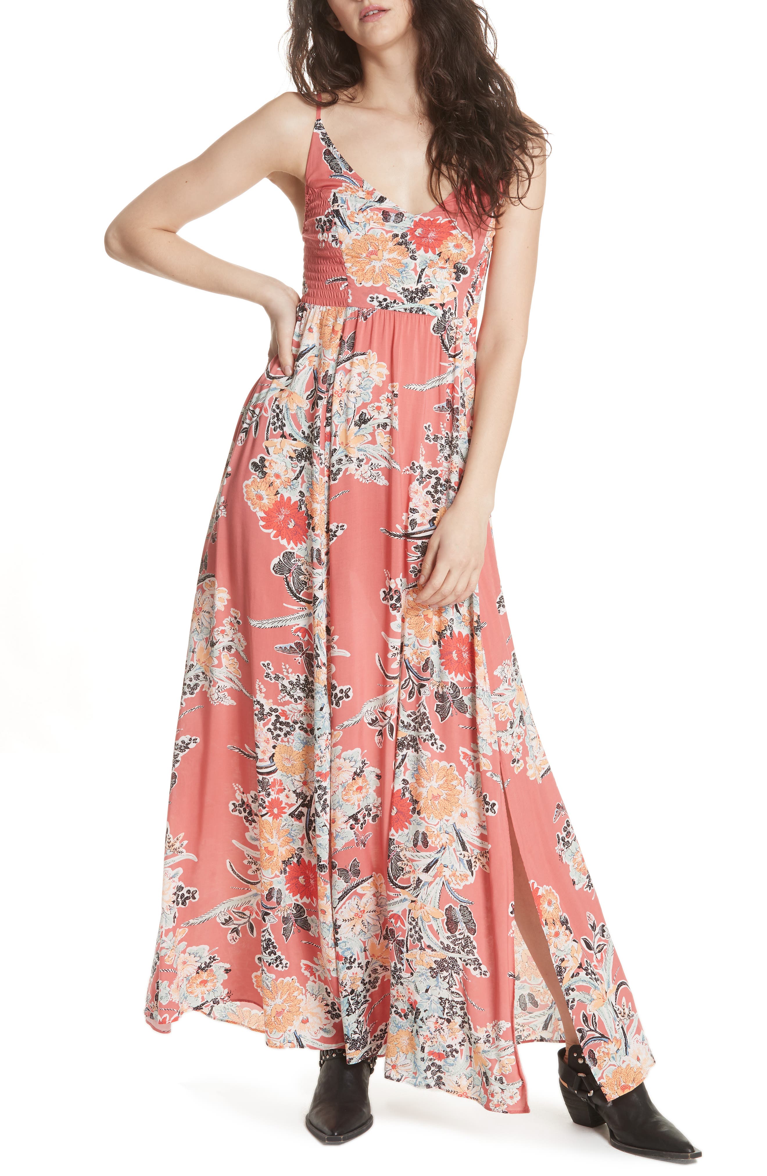 free people through the vine maxi dress