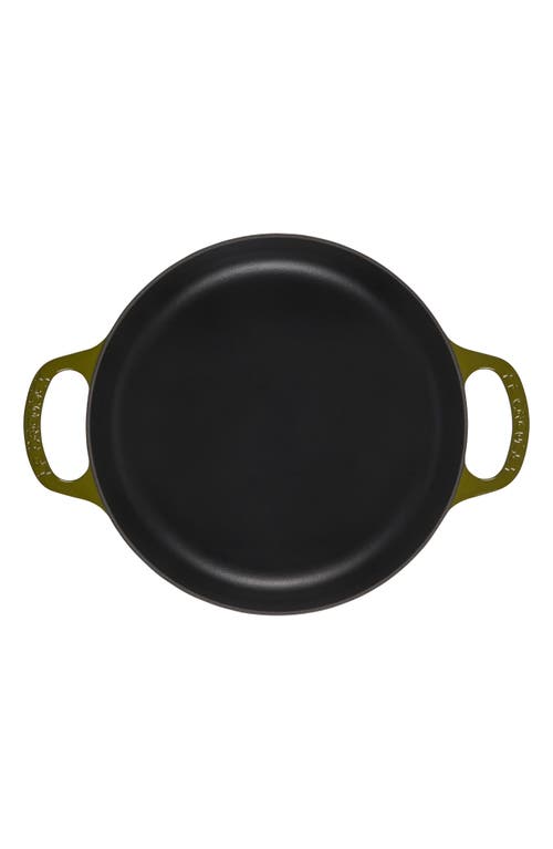 Le Creuset Signature Enamel Cast Iron Everyday Pan In Olive