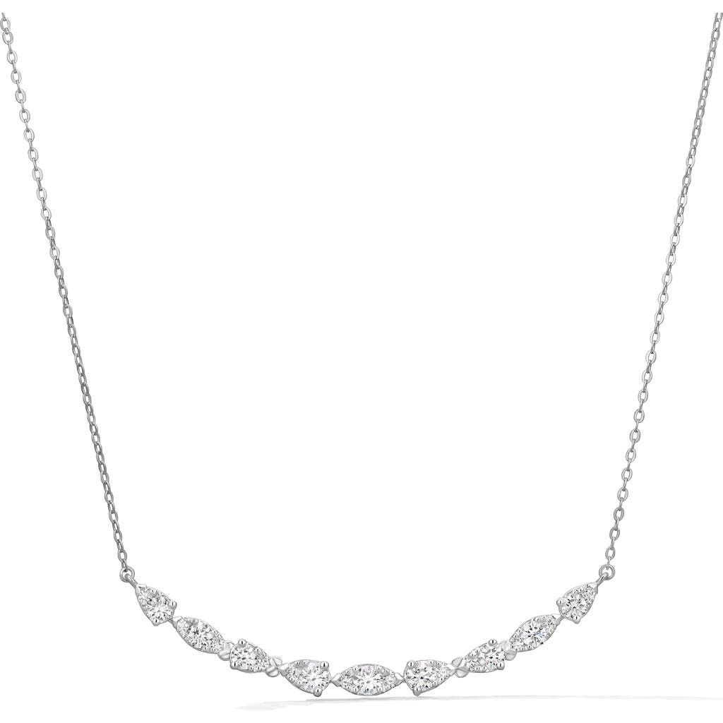 Shop Hearts On Fire Aerial Dewdrop Pendant Necklace In White Gold/diamond