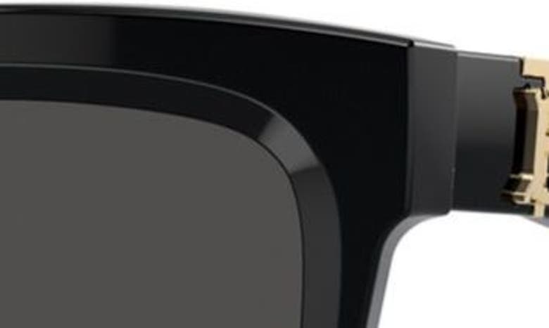 Shop Burberry 54mm Square Sunglasses In Black