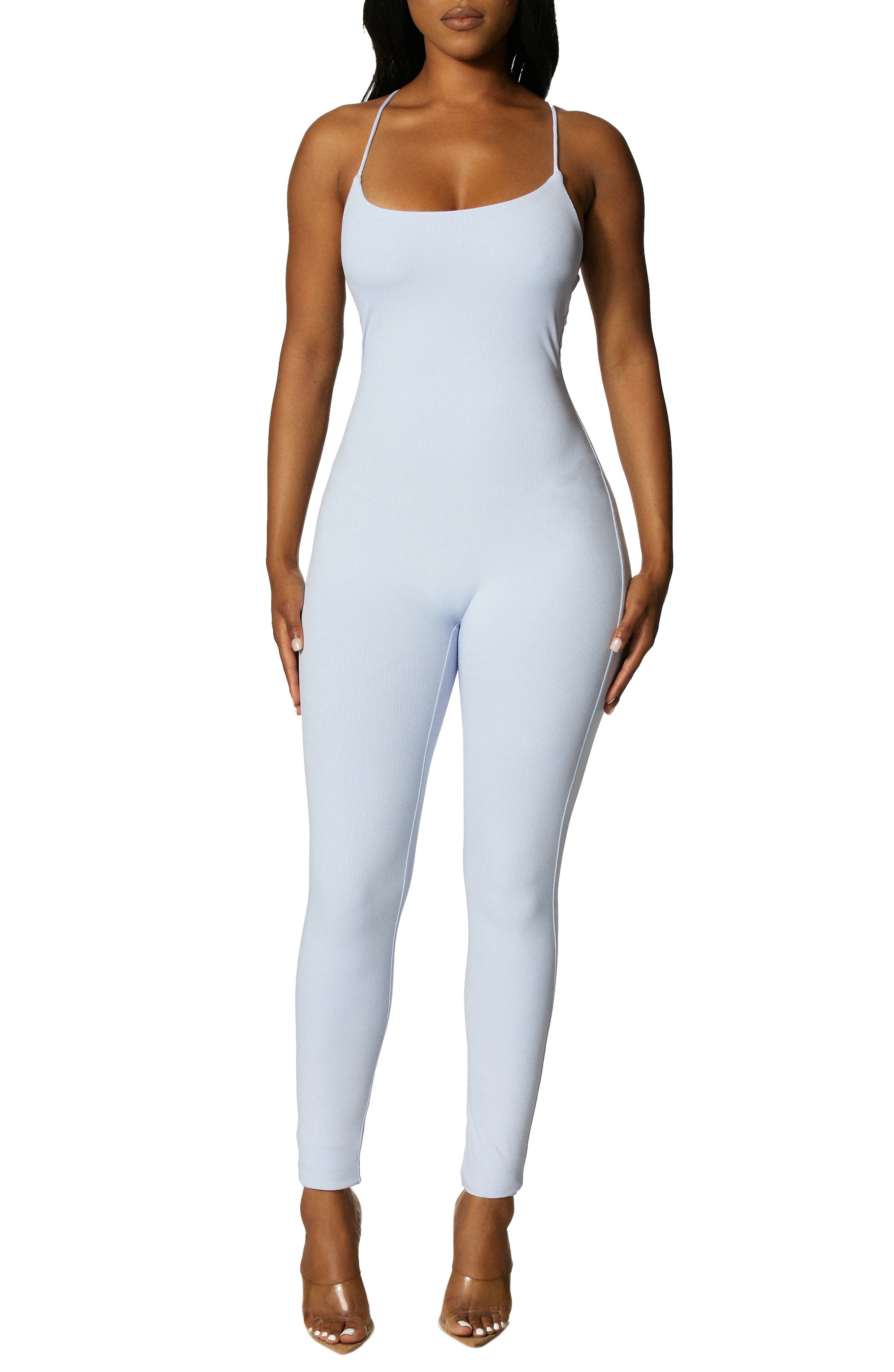 spaghetti strap romper jumpsuit