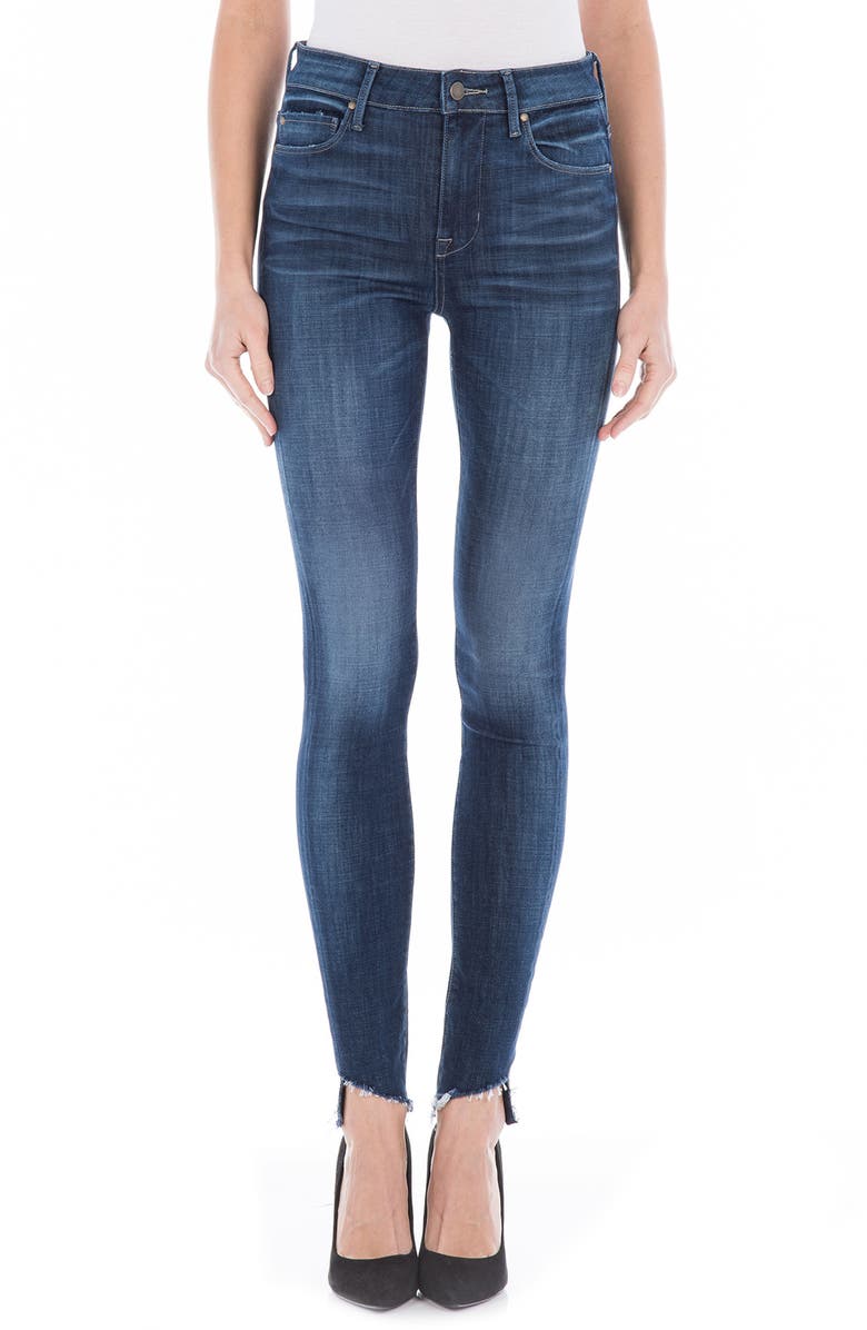 Fidelity Denim Gwen High Waist Skinny Jeans (Political Blue) | Nordstrom