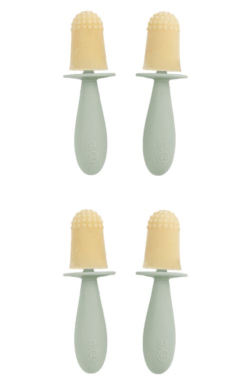 ezpz Tiny Pops 2-Pack Silicone Ice Pop Molds in Sage at Nordstrom