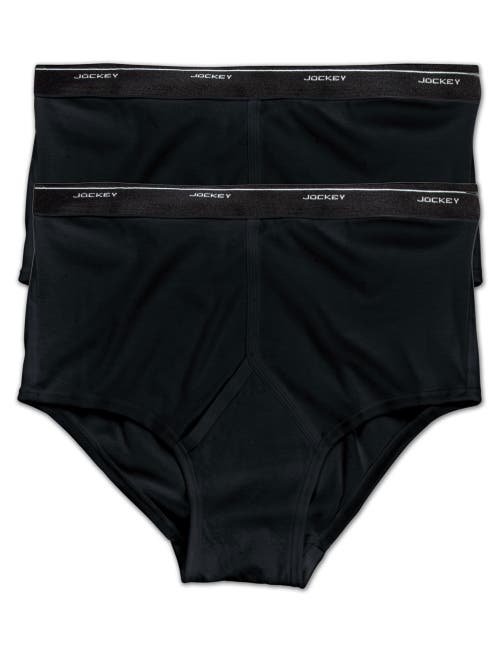 Shop Jockey 2-pk Classic Briefs In Black