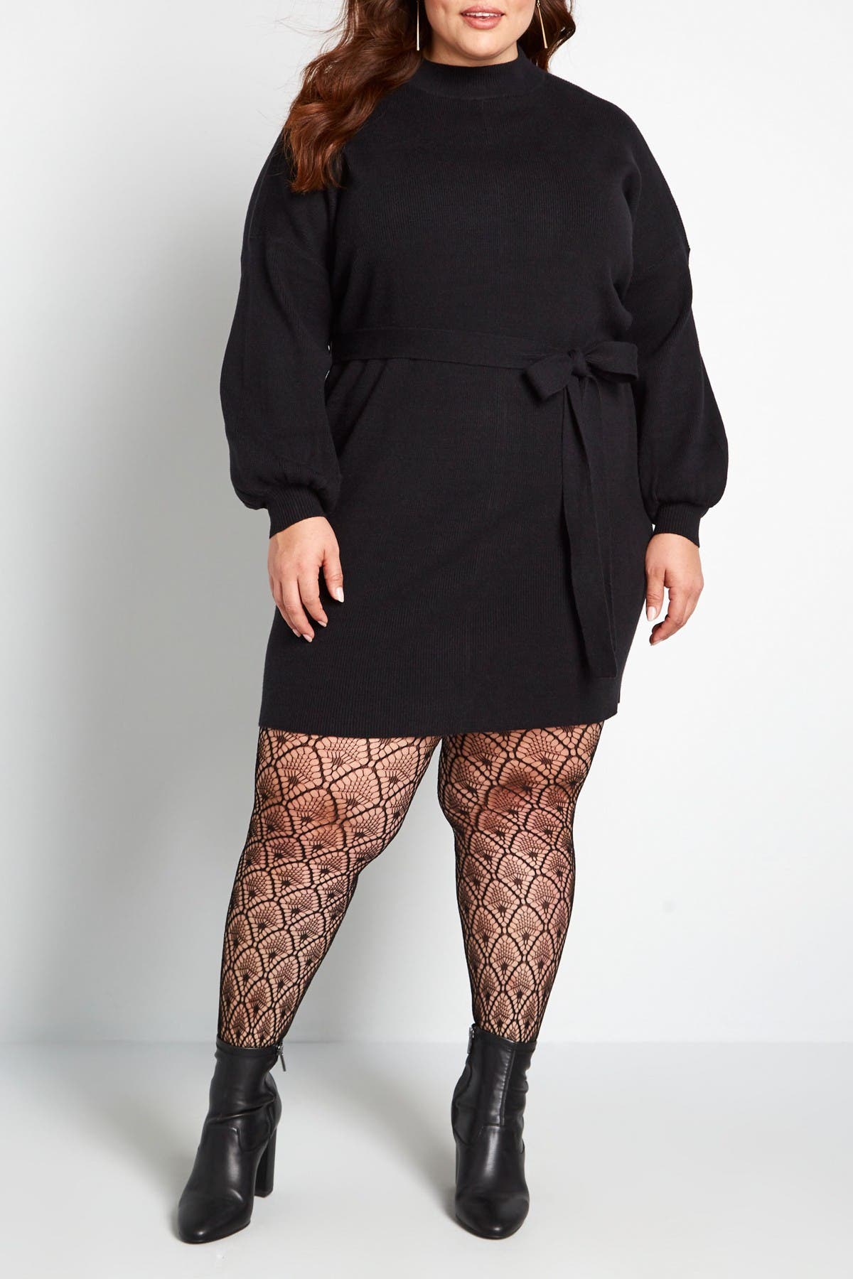 modcloth sweater dress