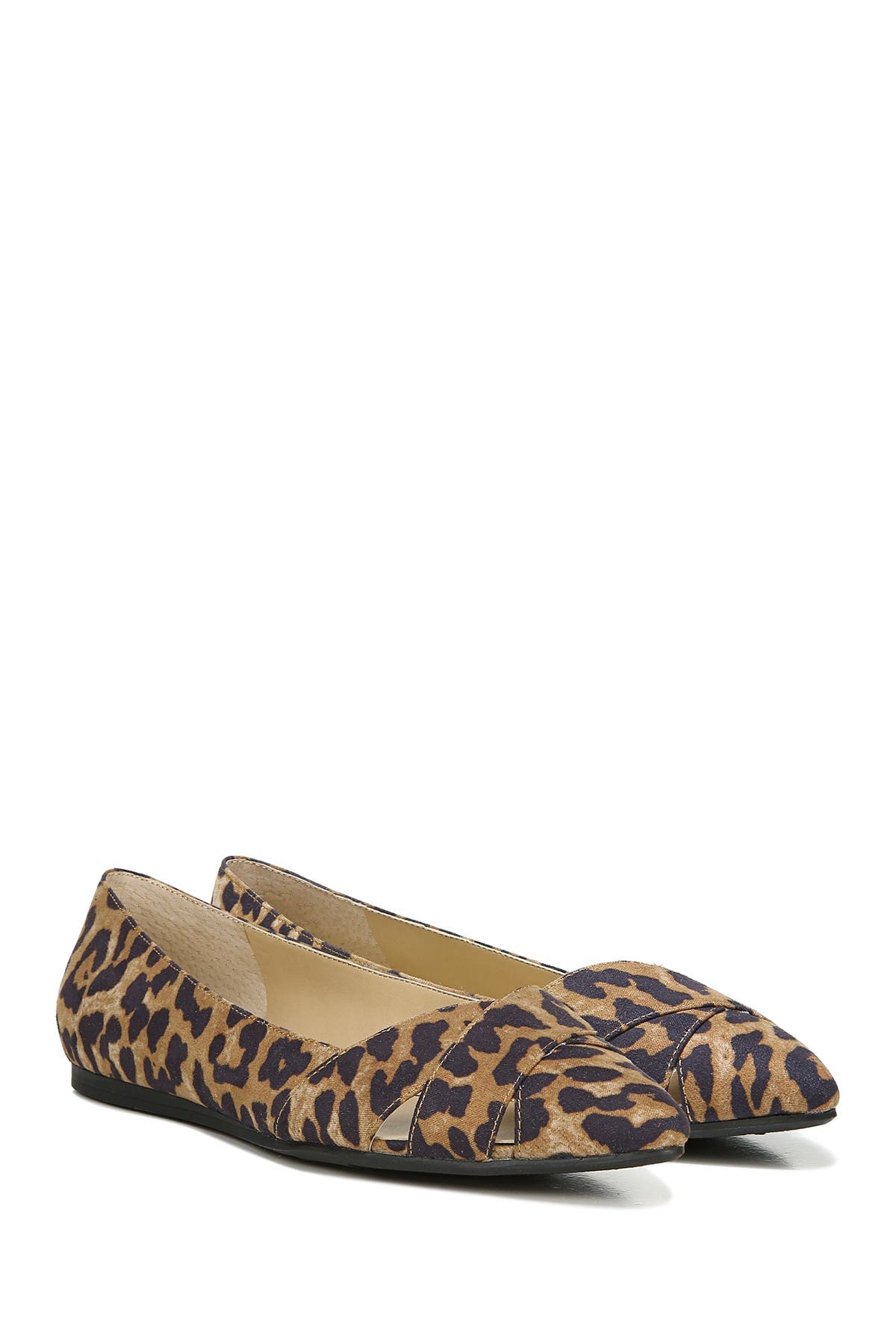 franco sarto leopard flats