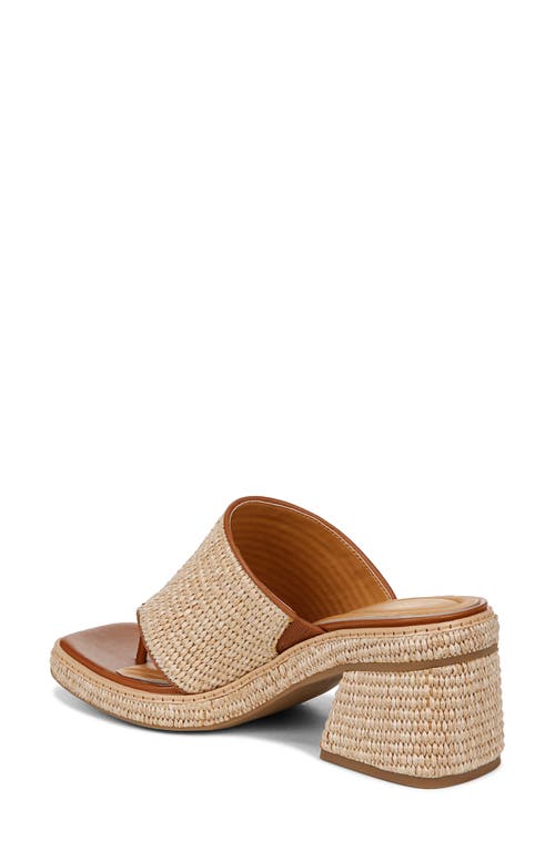 Sarto By Franco Sarto Ferrara Platform Sandal In Natural