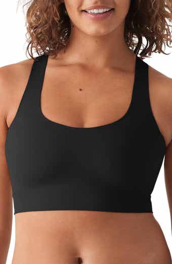 SPANX L57431 Womens Beige/Black Breast of Both Worlds Reversible Bra Size L