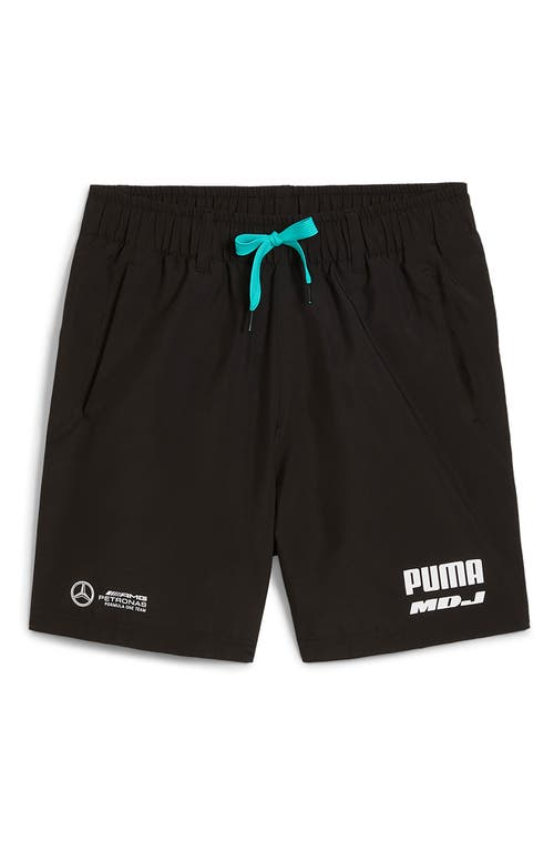 Mad Dog Jones x Mercedes-AMG F1 Woven Shorts in Puma Black