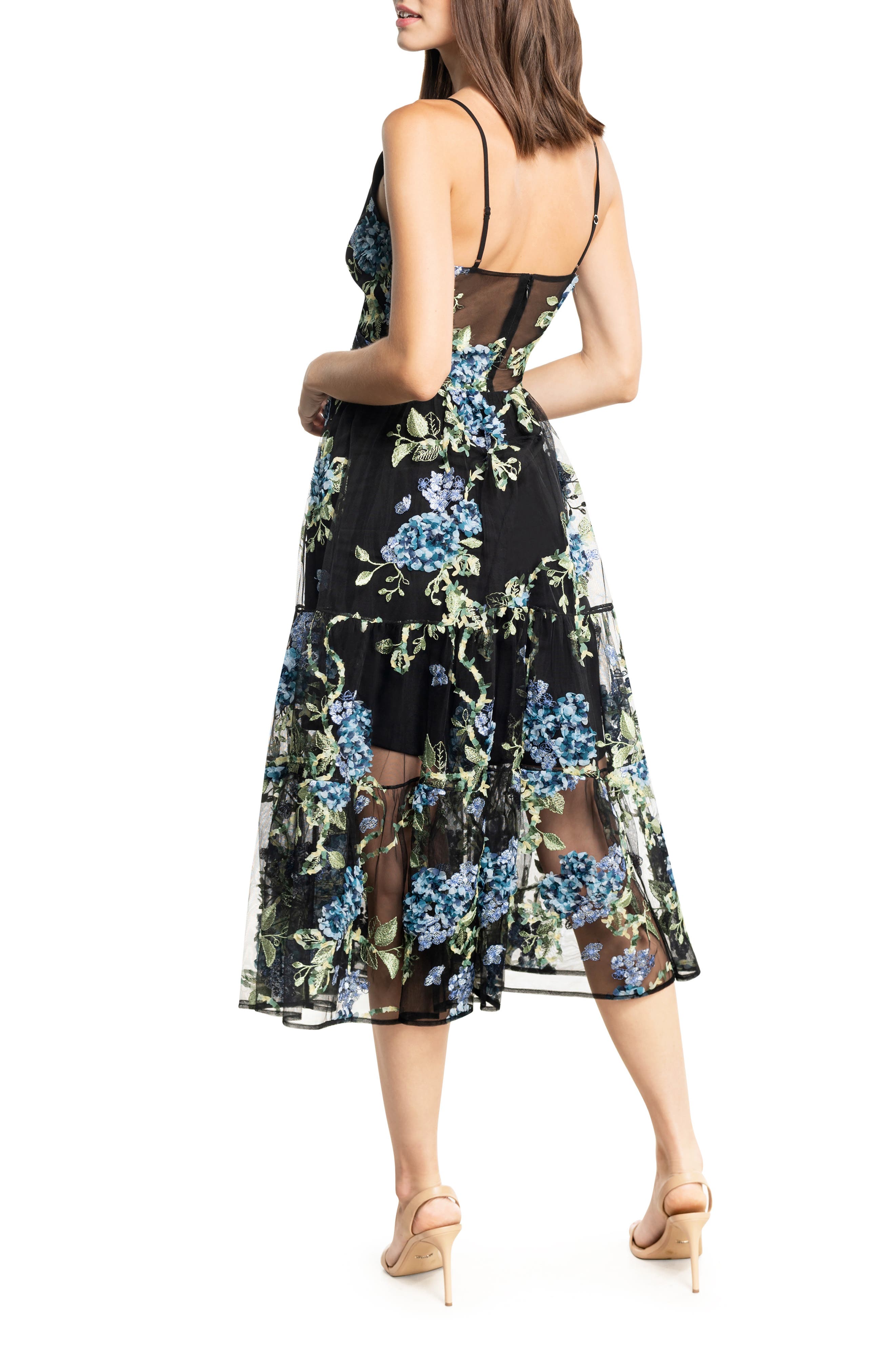the Population Paulette Floral Fit 