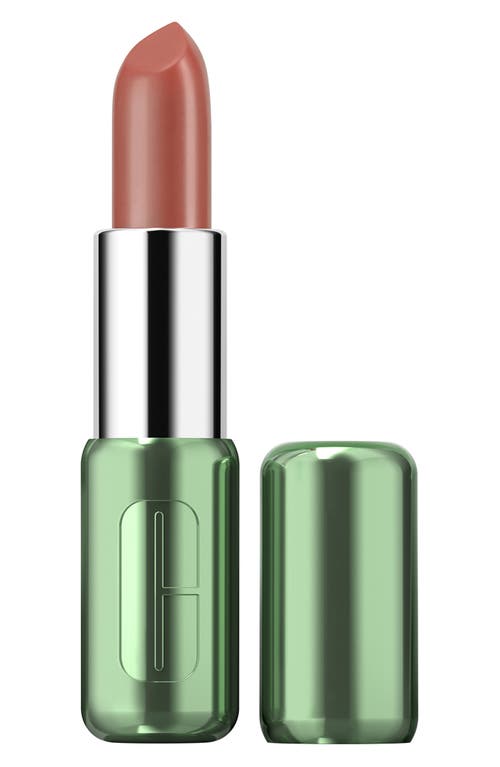 Clinique Pop Longwear Lipstick in Cappuccino Pop/satin at Nordstrom