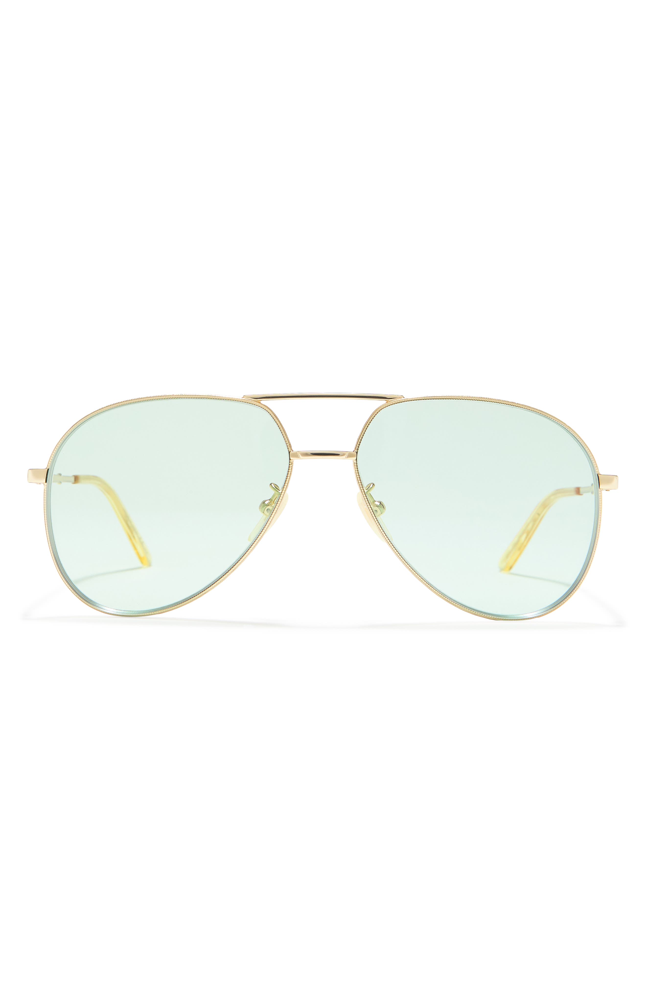 59mm aviator sunglasses gucci