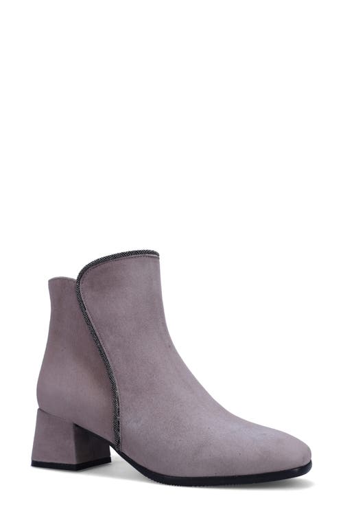 Shop Ron White Janelle Water Resistant Bootie In Dove Suede