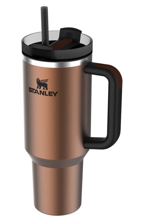 Stanley 30 oz Stainless Steel H2.0 FlowState Quencher Tumbler Maple Glow  NEW