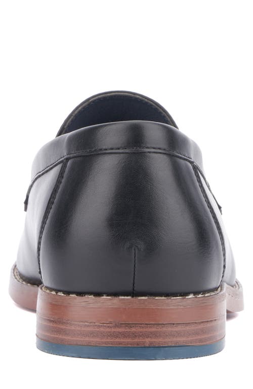 Reserve Footwear Owen Penny Loafer In Black