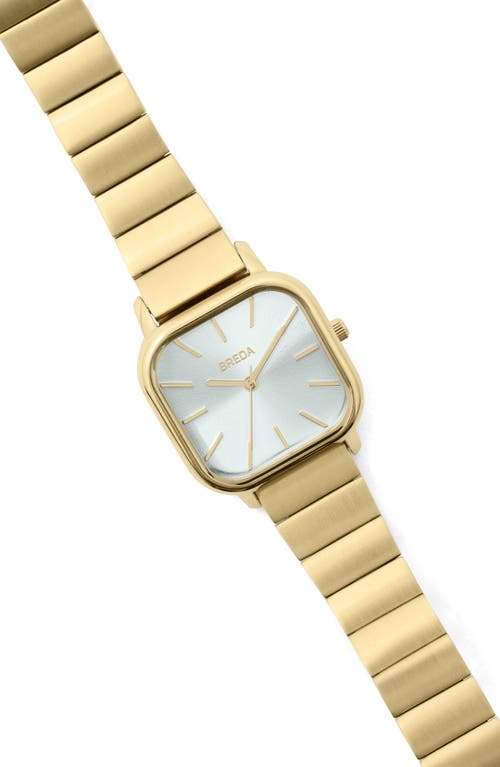 Shop Breda Esther Bracelet Watch, 26mm In Gold/gold/mist