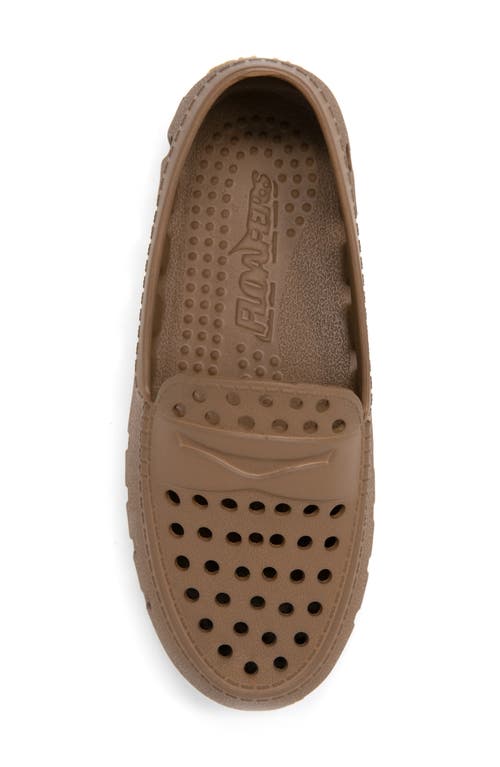 Shop Floafers Kids' Prodigy Water Shoe In Driftwood Brown/gum