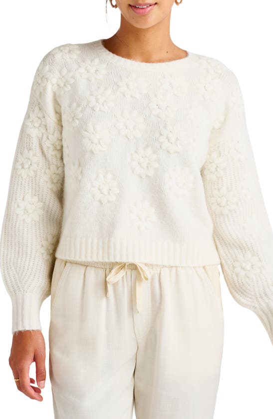 SPLENDID MARGO FLORAL SWEATER