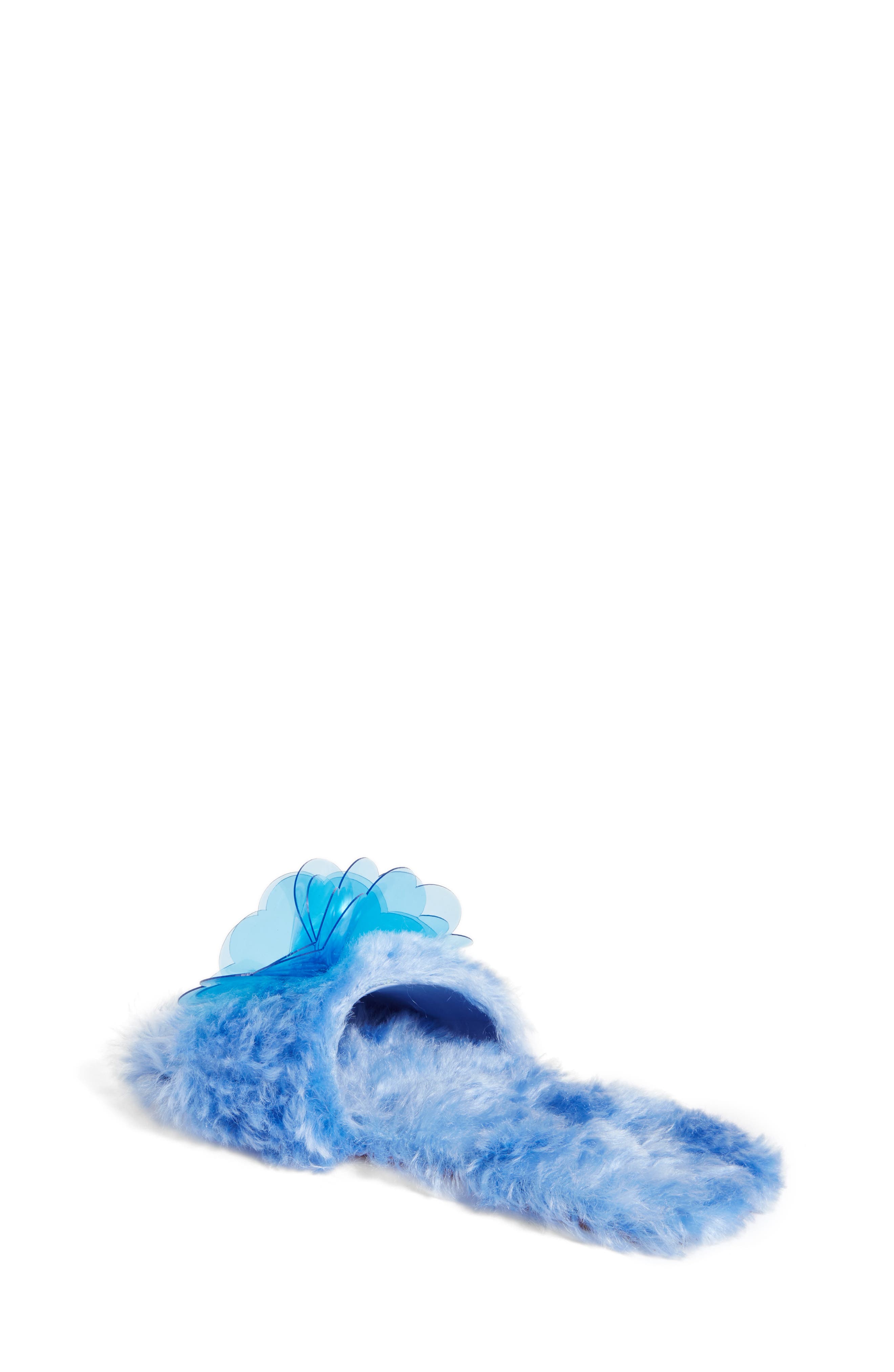 miu miu fur slides