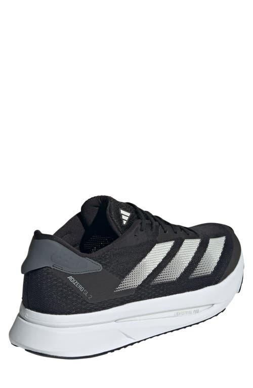 Shop Adidas Originals Adidas Adizero Sl2 Running Shoe In Black/zero Metallic/carbon