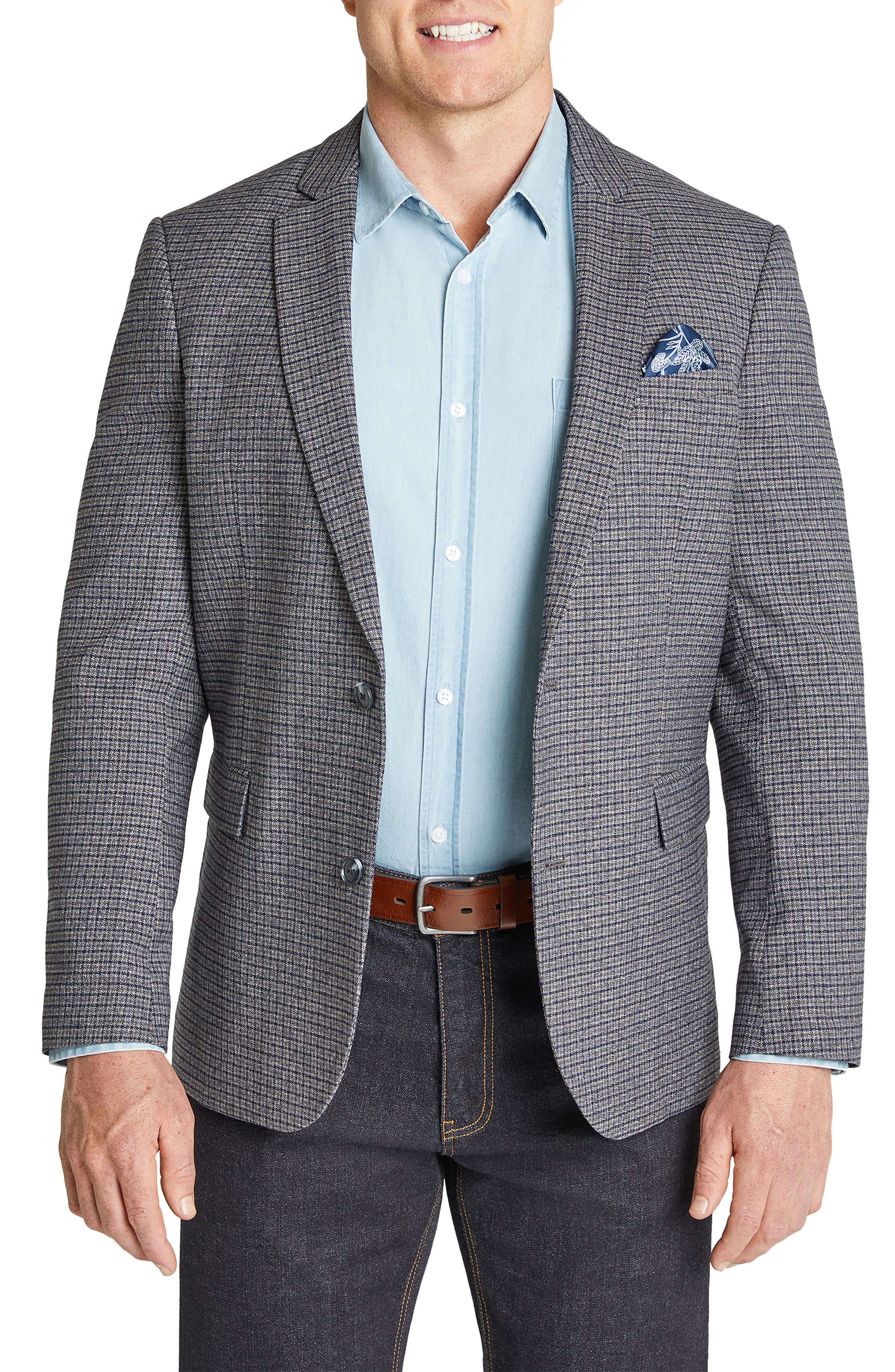 mens charcoal sport coat