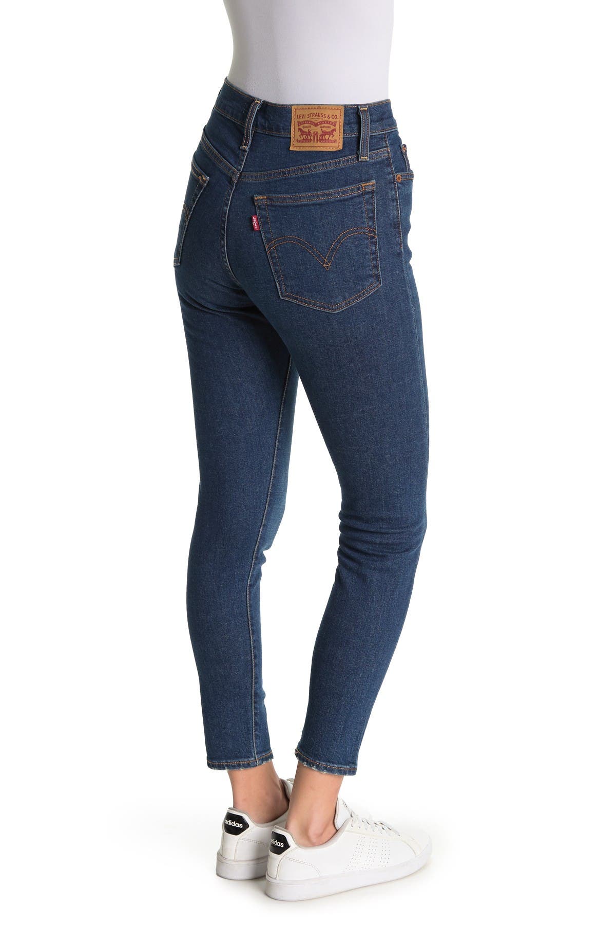 levi's wedgie skinny high rise