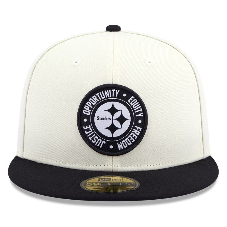 New Era Cream/black Pittsburgh Steelers 2022 Inspire Change 59fifty