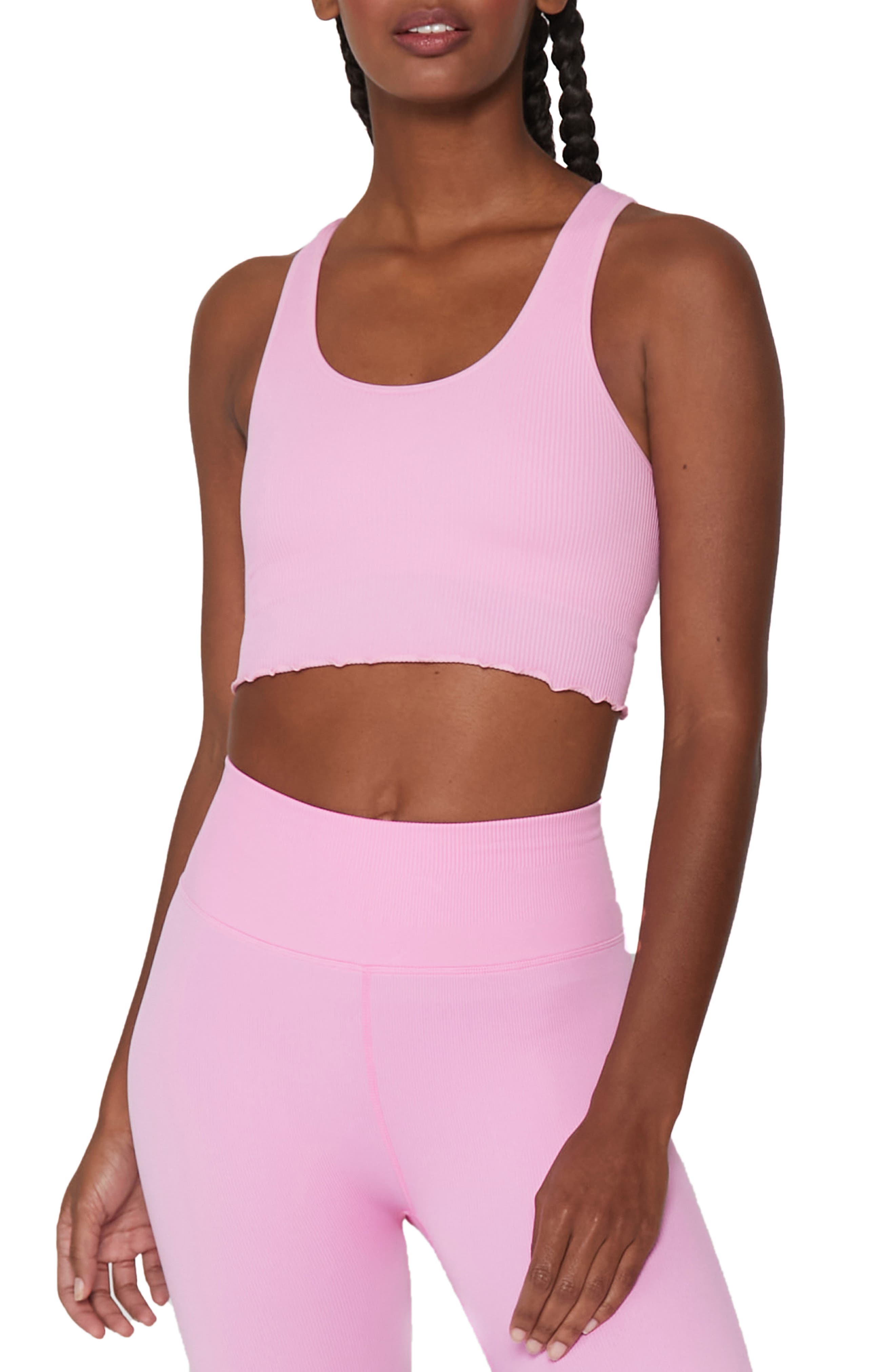 Women's Pink Workout Tops \u0026 Tanks 