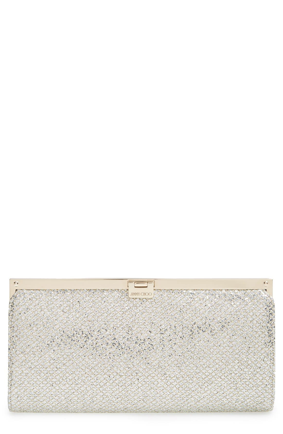 Jimmy Choo �Camille� Glitter Clutch Nordstrom