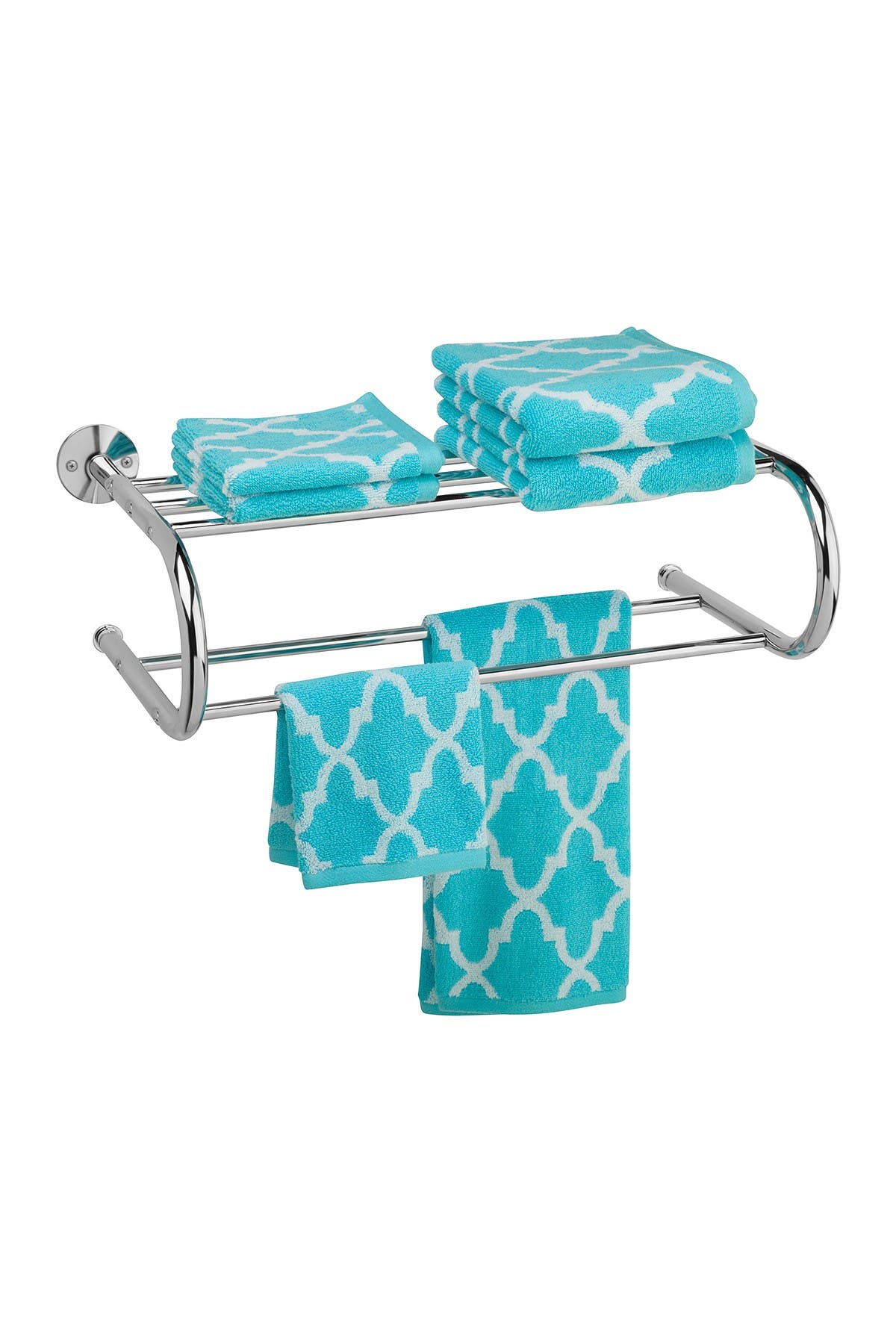 chrome towel rack on Honey Can Do Chrome Wall Mount Towel Rack Nordstrom Rack