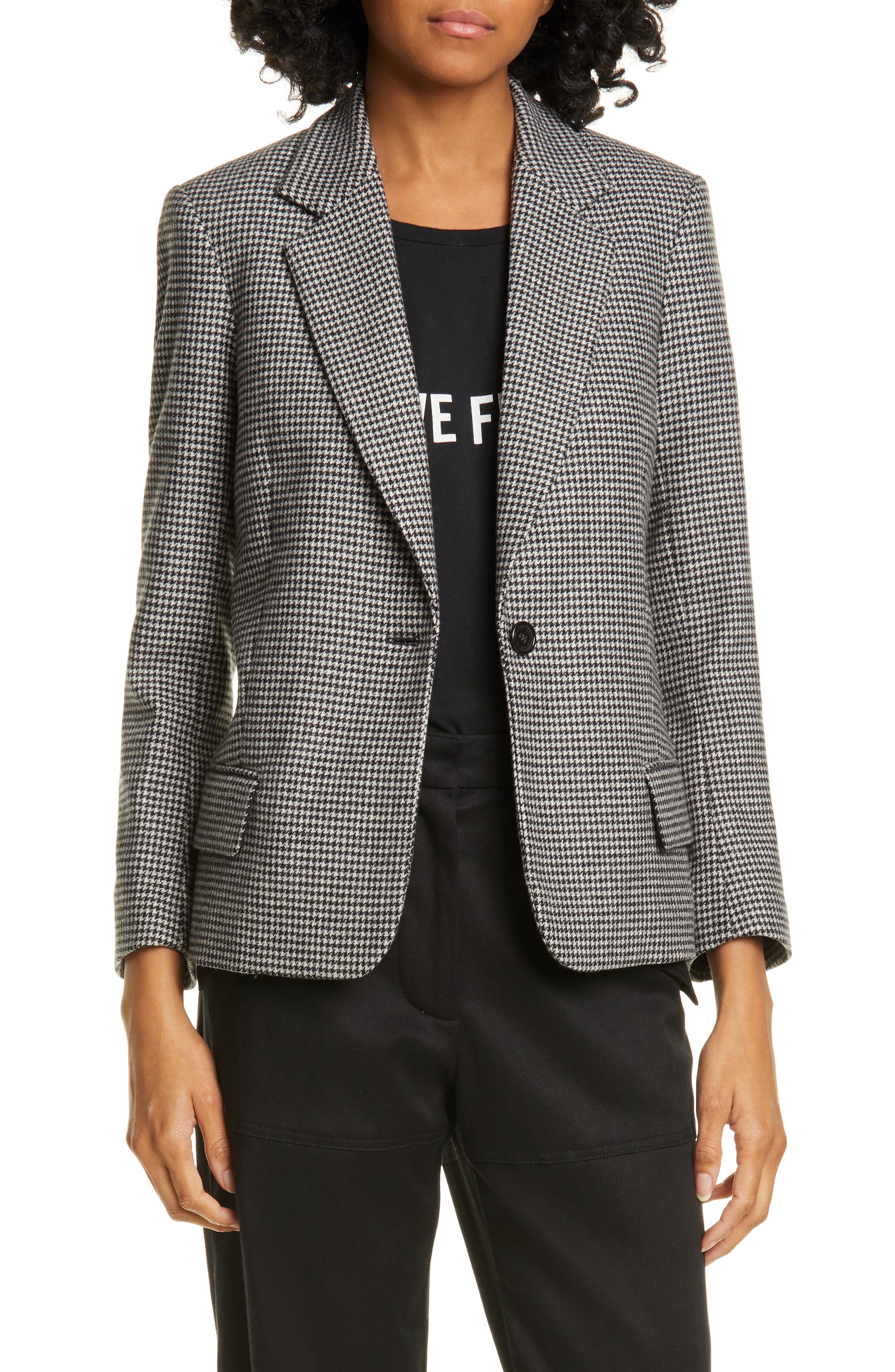 Nili Lotan Coats Humphrey Wool Blend Jacket