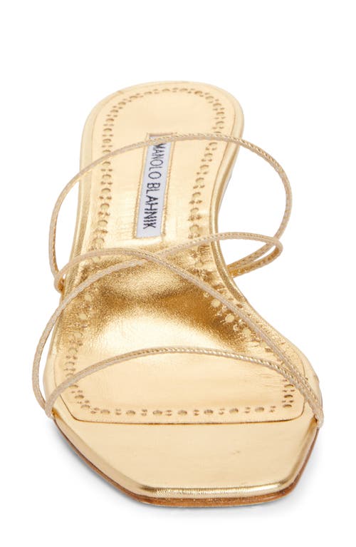 MANOLO BLAHNIK MANOLO BLAHNIK NINFEMU SLIDE SANDAL