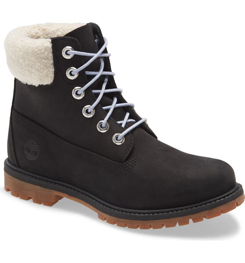 TIMBERLAND 6-Inch Premium Waterproof Boot, Main, color, BLACK NUBUCK