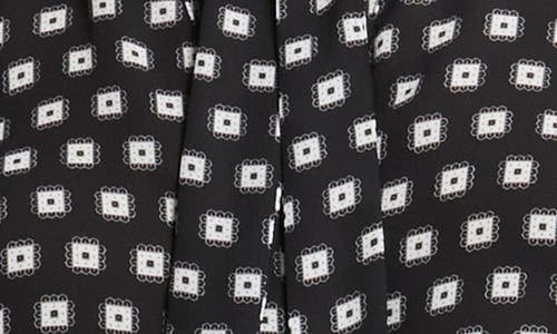 Nydj Tie Neck Button-up Shirt In Pearl Medallion