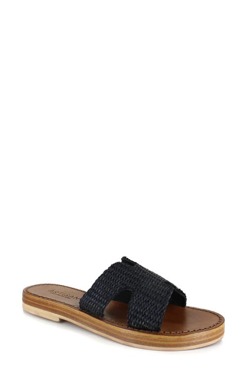 Artisan Crafted By Zigi Kolinna Slide Sandal in Black 