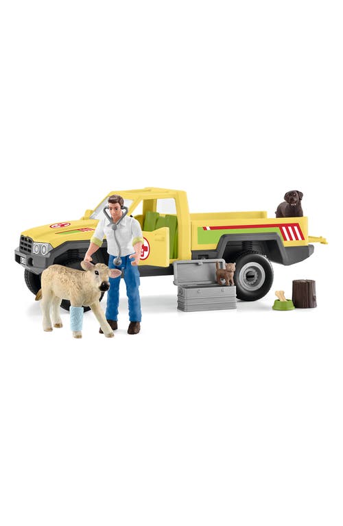 Schleich Farm World Veterinarian Visit to the Farm Playset in Multi at Nordstrom