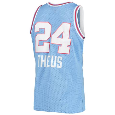 Mitchell & Ness Philadelphia 76ers Hardwood Classics Buzzer Beater Mesh  Pullover Hoodie At Nordstrom in Blue for Men