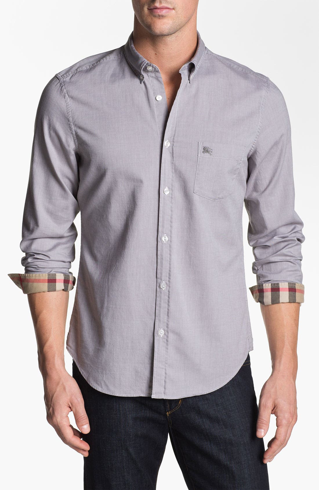 burberry button down