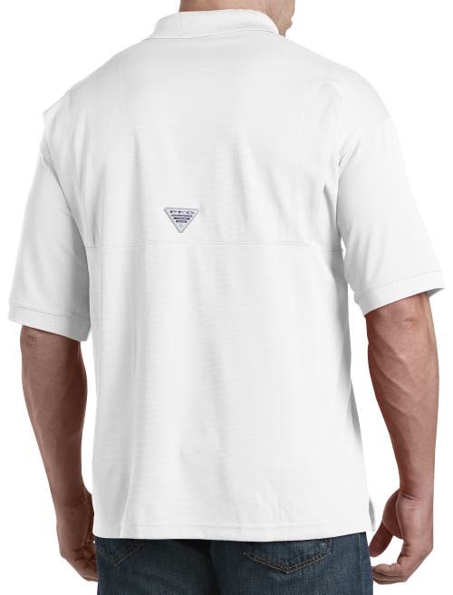 COLUMBIA COLUMBIA BIG & TALL PERFORMANCE PERFECT CAST POLO SHIRT