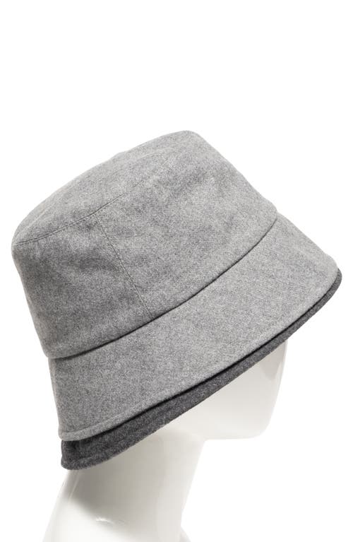 Shop Eugenia Kim Suzuki Bucket Hat In Gray/charcoal