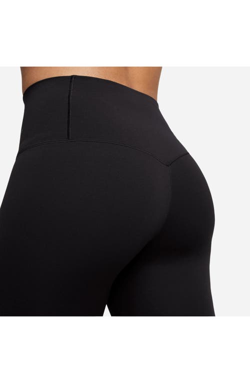 Shop Nike Zenvy Dri-fit High Waist Leggings In Black/black