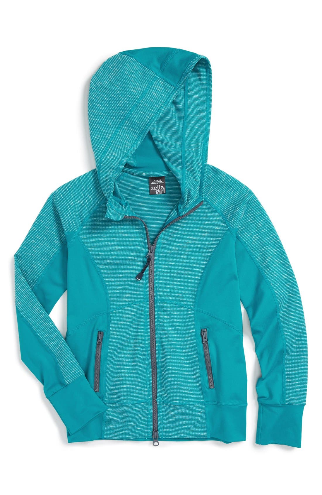 Zella Girl 'State' Hooded Jacket (Little Girls & Big Girls) Nordstrom