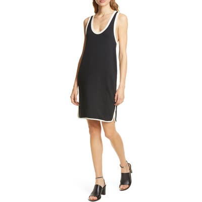 Rag & Bone Coast Racerback Tank Dress, Black