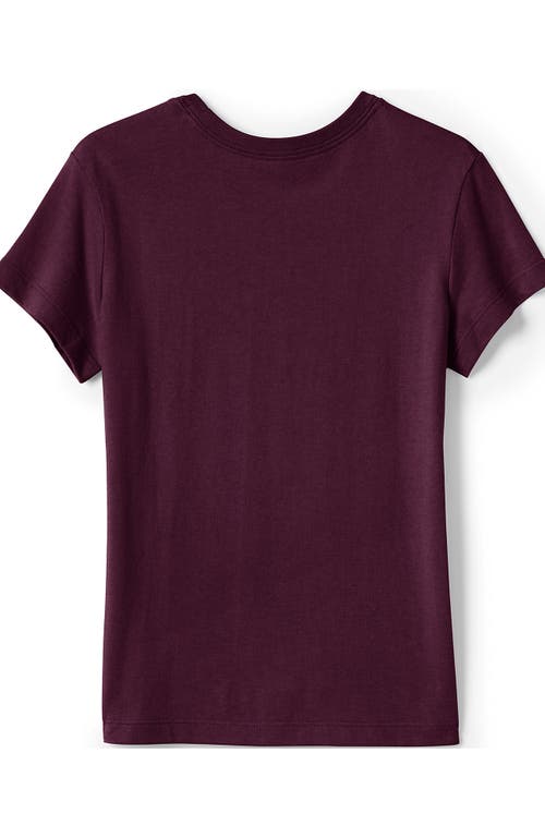 LANDS' END LANDS' END SCHOOL UNIFORM GIRLS SHORT SLEEVE ESSENTIAL T-SHIRT