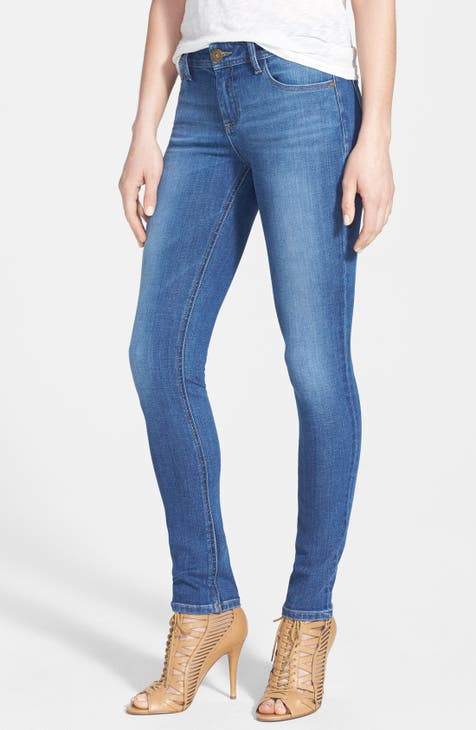 'Florence Instasculpt' Skinny Jeans (Pacific)